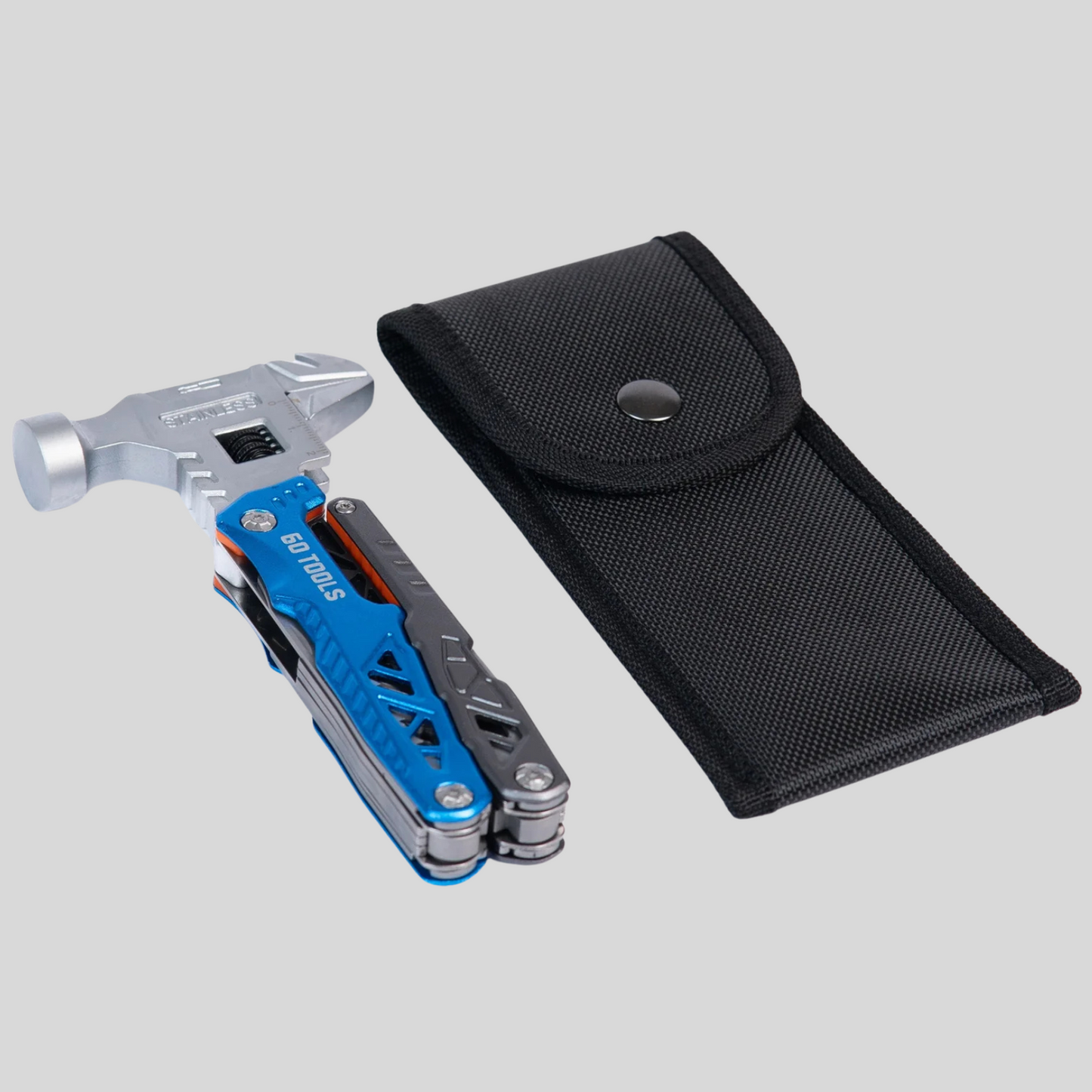 Chave multifuncional 18 em 1 com martelo 60Tools